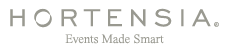 logo hortensia events made smart black 50